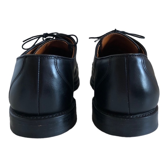 Allen Edmonds Burton Moc Apron Toe Black Leather Oxfords Men's Size 10 WIDE - Picture 6 of 16